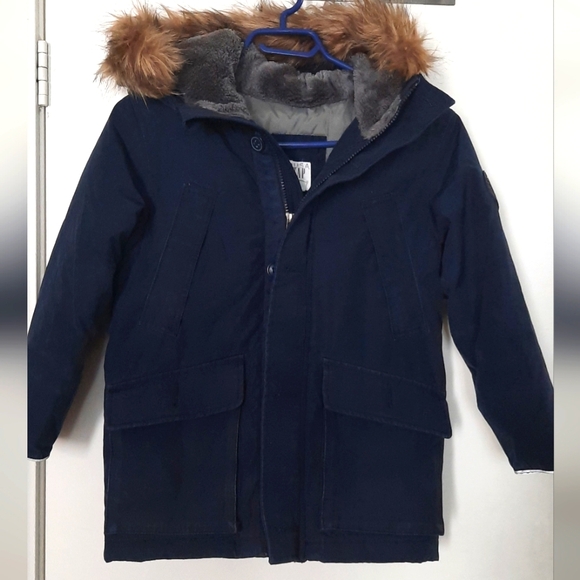 GAP Down Filled Winter Parka Coat Kids - Picture 1 of 5